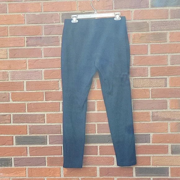 Talbots navy knit pants - Picture 3 of 4